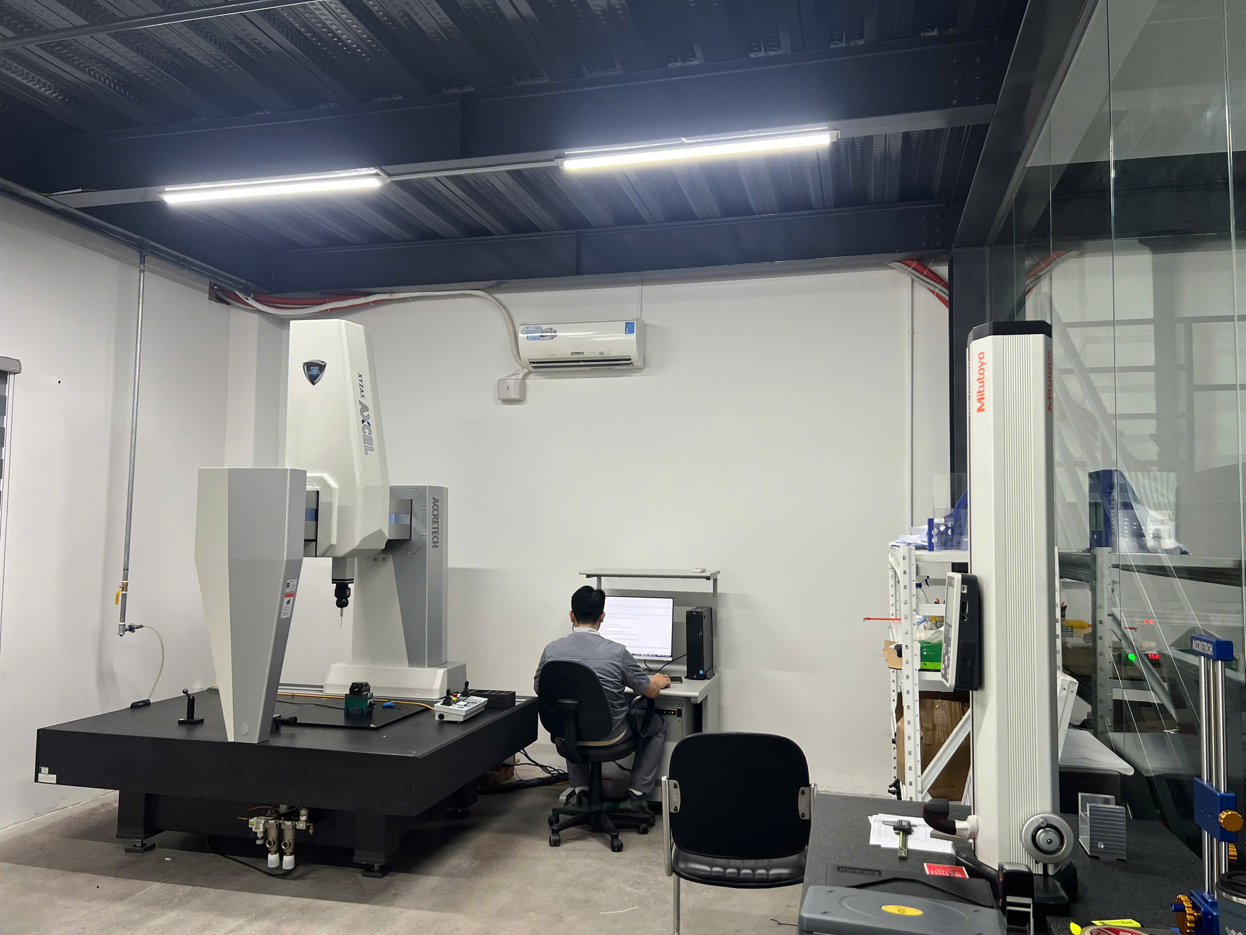 Quality inspection area at the GT TECH factory